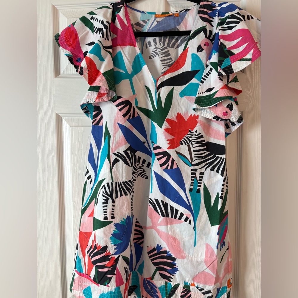 Oliphant Zebra Print Dress